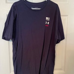 Under Armour USA Blue tee